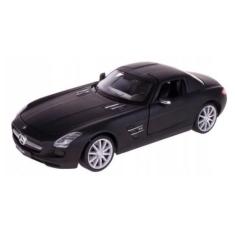Imagem de Miniatura Mercedes-Benz Sls Amg Preto Fosco Welly 1/24