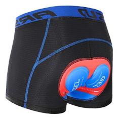 Imagem de DOYING Homens Ciclismo Cueca Shorts Leve Respirável 5D Acolchoado MTB Bicicleta Shorts de Bicicleta