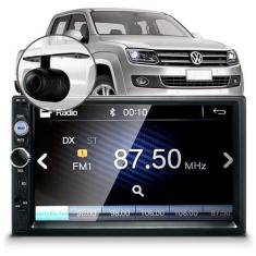 Imagem de Central Multimídia Mp5 Amarok Preta Câmera Espelhamento Bluetooth