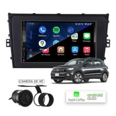 Imagem de Multimídia MP10 CarPlay e Android Auto TCross 2017 em diante - First O