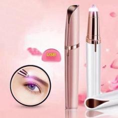 Imagem de Caneta Depiladora Aparadora De Sobrancelha Rosto Portátil Elétrico Rec