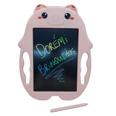 Imagem de Lousa Magica Tablet Escrever Ou Desenhar Color Porco Rosa
