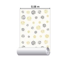 Imagem de Papel De Parede Adesivo Geométrico N013085 Rolo 0,58X3M