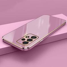 Imagem de Capa de telefone folheada brilhante para Samsung Galaxy A52 A52s A72 A22 A53 A73 A33 A23 A32 4G 5G A51 A71 M32 Capa protetora de silicone,05,Para A22 (4G)