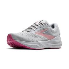 Imagem de Brooks Tênis de corrida feminino Adrenaline GTS 24 Supportive, Liga metálica/branco/Zephyr, 40