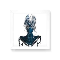 Imagem de Arte Maníacos Quadro Decorativo Grl Pwr Óculos - 30x30cm (Moldura em laca )