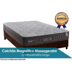 Imagem de Colchão Queen Molas Ensacadas Magnético C-vibro Massagem c- New King (158x198x30) - Anjos