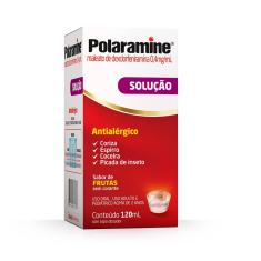 Imagem de Polaramine 0,4mg/ml Sabor de Frutas Solução com 120ml 120ml Solução Oral