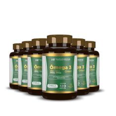 Imagem de 6X Omega 3 120 Caps Epa540mg + Dha360mg Hf Suplementos - Hf Suplements