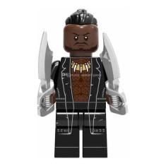 Imagem de Boneco Blocos De Montar Erik Killmonger Pantera Negra - Mega Block Toy