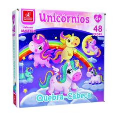 Imagem de Quebra-Cabeca 48 Pecas Unicornio