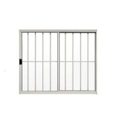 Imagem de Janela De Alum nio De Correr 100x150cm 2 Folhas Grade Hale Es