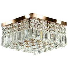 Imagem de Lustre De Cristal Legitimo Wonderwall 30x30 Cobre