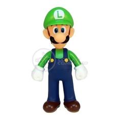 Imagem de Boneco Action Figure Luigi Articulado Colecionável Grande Super SIze 23cm - Super Mario World