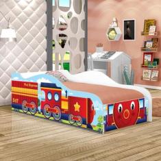 Imagem de Cama Trenzinho Kids Solteiro