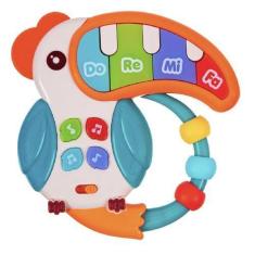 Imagem de Brinquedo Pianinho Musical Baby Infantil Musicas Som Bichos - Kitstar