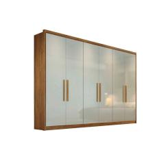 Imagem de Guarda Roupa 6 Portas E 8 Gavetas Robust Plus Freijo Fendioff Novo Horizonte