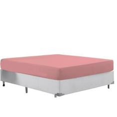 Imagem de Lençol King Avulso 400 Fios Micropercal Rose Preço Baixo - Beatriz Enx