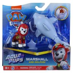 Imagem de Boneco - Patrulha Canina - Marshall Com Gilfinho Aqua Pups Sunny