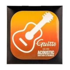 Imagem de Encordoamento Cordas Violão Aço Guitto 012-053
