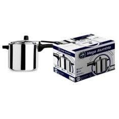 Imagem de Panela Pressao Mega Aluminio 4,5L - Millenium - Mega Alumínio