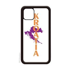 Imagem de Capa Mapa Kroatia Europa para iPhone 12 Pro Max para Apple Mini Mobile Case Shell