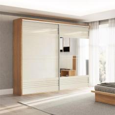 Imagem de Roupeiro Casal 02 Portas De Correr 2,67M Mdf Dalla Costa