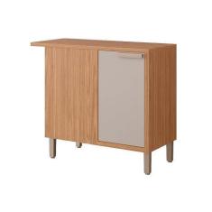 Imagem de Balcão de Cozinha Modulado Eloise Canto Direita/Esquerda c/1 Porta e T