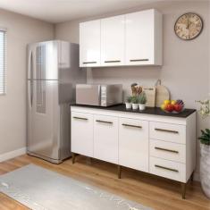 Imagem de Cozinha Completa 6 Portas 3 Gavetas Maceió - Kaiki Móveis