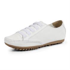 Imagem de Mocatênis Feminino Top Franca Shoes Branco, 38