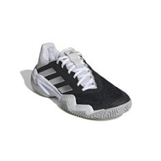 Imagem de adidas Tênis feminino Barricade 13, Preto/branco/cinza, 34