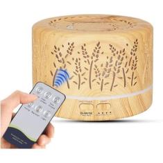 Imagem de Umidificador Aromatizador De Ar 700ml Ultrassônico 7 Leds Difusor Arom