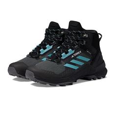 Imagem de Tênis de caminhada Terrex Swift R3 Mid Gore-TEX, Core Black/Mint Ton/Cinza Five, 38