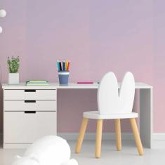 Imagem de Papel de Parede Adesivo Degradê lilás e  N05135 Rolo de 0,58x3,00