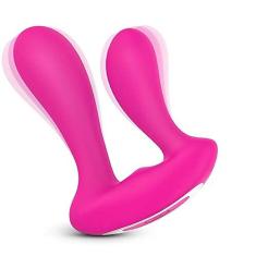 Imagem de Vibrador RECARREGAVEL FORTE Duplo Plug Anal e Ponto G Masturbador Feminino S-Hande MENTO - DELIRIOSS SEXY SHOP