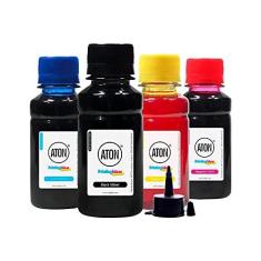 Imagem de Kit 4 Tintas Epson Bulk Ink L3110 CMYK Corante 100ml Aton