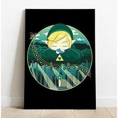 Imagem de Quadro decorativo Poster The Legend Of Zelda Ocarina Of Time