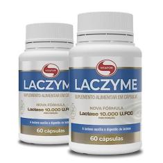 Imagem de Kit 2 Laczyme Vitafor 60 Cápsulas 470mg
