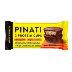 Imagem de Pinati 2 Protein Cups Whey Protein 10g de Proteína com Recheio de Pasta de Amendoim 42g