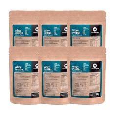 Imagem de Kit 6X: Whey Protein Concentrado Baunilha Sachê Housewhey 34g