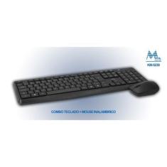 Imagem de Teclado e mouse Mtek KM-5239 Wireless 1200DPI Portugues