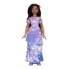 Imagem de Boneca Isabela de Disney Encanto com Vestido, Sapatos e Presilha. Moda Colecionável