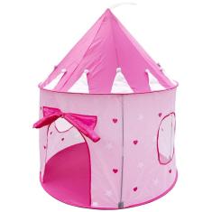 Imagem de Barraca Infantil Rosa Castelo Das Princesas Dobrável Dm Toys