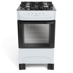 Imagem de Fogão 4 Bocas Mueller com Mesa de Vidro Branco  - Mueller Fogões, Bivo