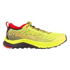Imagem de La Sportiva Jackal II – Tênis de corrida masculino acolchoado, Neon/Goji, 46