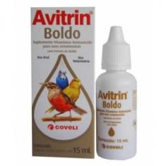Imagem de AVITRIN Boldo 15 ml Energia e Vitalidade para Pássaros - Coveli