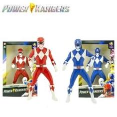 Imagem de Kit 2 Boneco Power Rangers Ranger 40cm - Mimo Toys