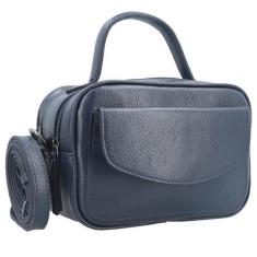 Imagem de Bolsa de Couro Baú Mini Querida