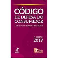 Imagem de Código De Defesa Do Consumidor - Editora Jurídica Da Editora Manole - 9788520459119