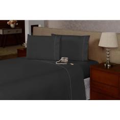 Imagem de Lençol Solteirão Elástico Na Volta Toda Percal Flex 400 Fios